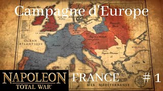 FR Napoléon Total War Napoleonic mod 87  campagne dEurope  1 [upl. by Sihtam]