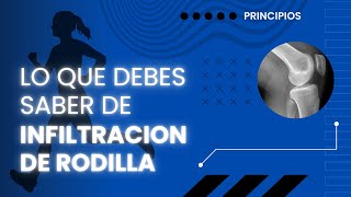 Viscosuplementación lo que debes saber sobre la quotinfiltración de la rodillaquot acidohialuronico [upl. by Karlise]