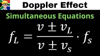 Doppler Effect grade 12 Simultaneous [upl. by Esinert671]