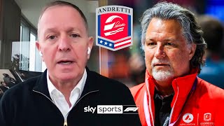 Martin Brundle REACTS to Andrettis rejected bid 😮💭 [upl. by Lauzon429]