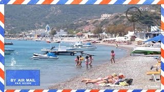 KEFALOS BEACH in Kos Greece  Beaches and Attractions on Kos  Kos Island Κως [upl. by Htaeh193]