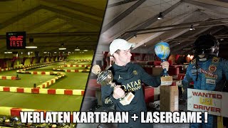 VERLATEN KARTBAAN  LASERGAME ERGENS IN BELGIE [upl. by Kcolttam341]