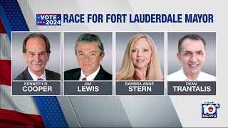 Trantalis faces 3 challengers in Fort Lauderdale mayor race [upl. by Llednar370]