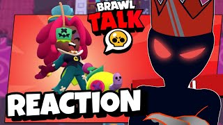 Reacting To The Brawl Talk New Brawlers JUJU And SHADE [upl. by Itsim857]