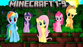 My Little Pony Plays Minecraft 19 Compilation [upl. by Etteoj15]