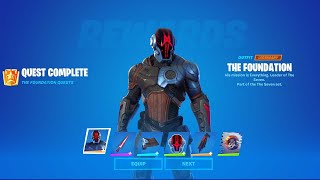 Fortnite Complete The Foundation Quests Guide  How to Unlock All The Foundation Rewards [upl. by Prendergast561]