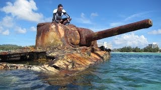 Sherman Tanks  Saipan  Freediver HD [upl. by Kalb864]