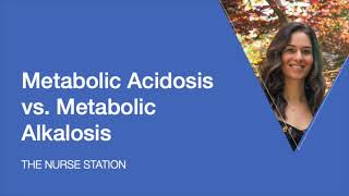 Metabolic Acidosis vs Metabolic Alkalosis [upl. by Enetsirhc]