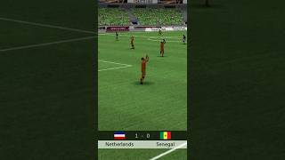 Football skills goalplayer Netherland vs Senegal Football Team [upl. by Pence531]