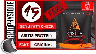 Is your ASITIS Whey Protein FAKE   Asitis protein supplement FAKE or GENUINE [upl. by Lytsirhc]