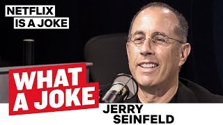 Jerry Seinfeld Knows He is Funny and Doesn’t Want Your Feedback  What A Joke  Netflix Is A Joke [upl. by Burkhart]