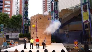 Scene from Roppongi Art Night 2018 press preview RAW VIDEO [upl. by Bushweller]