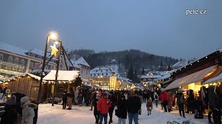 Adventní vánoční trhy v Mariazell  Mariazell Advent Christmas Markets [upl. by Ahsinit548]