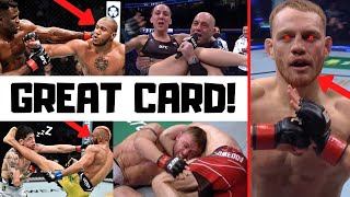 UFC 270 Event Recap Ngannou vs Gane Full Card Reaction and Breakdown [upl. by Laurice]