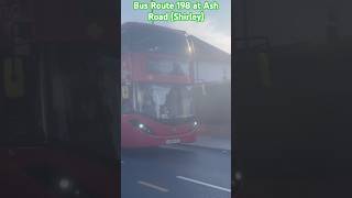 Bus Route 198 at Ash Road explore tfl southlondon tfl fortheloveofbuses fypシ゚viral shorts [upl. by Katherine]