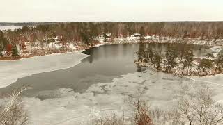 Drone Flight Ice Forming 11262024 [upl. by Hemetaf]