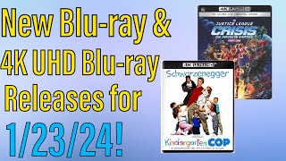 New Bluray amp 4K UHD Bluray Releases for January 23 2024 [upl. by Anamor]