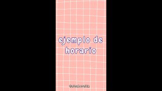 HORARIO DE CLASES FÁCIL RÁPIDO Y BONITO ✨ INSPIRACIÓN PARA TU BULLET JOURNAL o AGENDA shorts [upl. by Shanleigh]