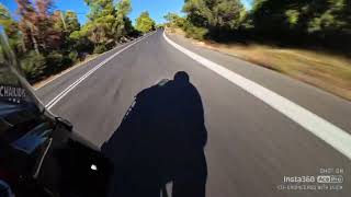 CBR1000RRR SP amp GSXR750 chill ride POV [upl. by Ahsimot]