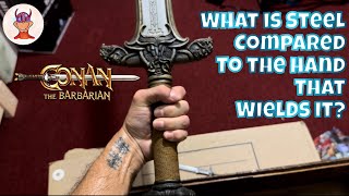 THE ATLANTEAN Conan Sword by Albion Armorers amp Jody Samson Superhero Grail Review [upl. by Caputo877]