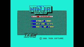 The Ninja Master 1986 ZX Spectrum game [upl. by Chesna]