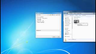 LAN messenger How to send files and messages [upl. by Shay]