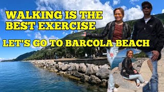 4K BARCOLA BEACH  WALKING IS THE BEST EXERCISE  TARA NA MGA KABAYAN [upl. by Amilb655]