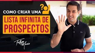 COMO CONSTRUIR UMA LISTA INFINITA DE PROSPECTOS NO MMN  Marketing Multinivel  Fellipe Morais [upl. by Eniledgam]