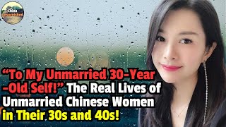 quotTo My Unmarried 30YearOld Selfquot The Real Lives of Unmarried Chinese Women in Their 30s and 40s [upl. by Resa]