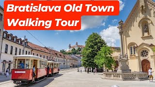 Bratislava Old Town Walking Tour  Old Town Bratislava [upl. by Lerrad]