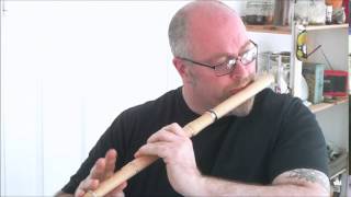 Tony Millyard keyless boxwood flute [upl. by Eihcra320]