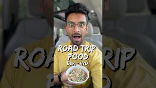 What I Ate On A Road Trip From Blr To Hyd 🚦🚘🍛 AD [upl. by Penthea]