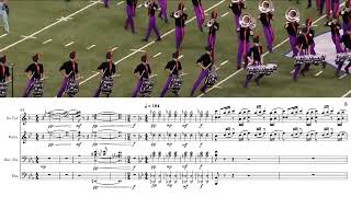 Carolina Crown 2013 EMc2  2nd Movement Full Brass [upl. by Chaney]