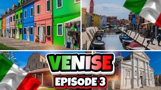 ITALIE VLOG 3  Visite des îles autour de Venise  JOJO ref [upl. by Adnilra594]