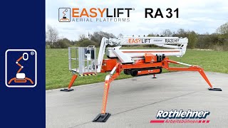 Easylift RA31 RaupenArbeitsbühne [upl. by Liag141]