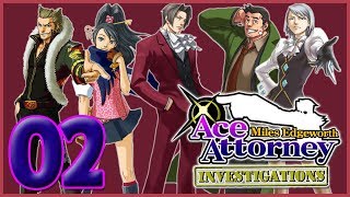 Ace Attorney Investigations Benjamin Hunter épisode 2 Visiteurs et volteface 2 [upl. by Ric]