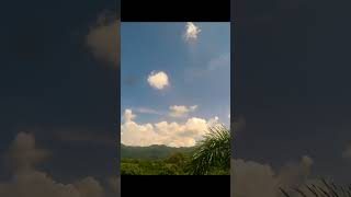 Light clouds over the mountains timelapsevideos timelapse cloudlapse cloudscape clouds sky [upl. by Fawcette]