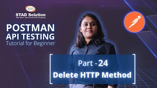 Postman API Testing Tutorial for Beginner Part 24  Delete HTTP Method [upl. by Nmutua]