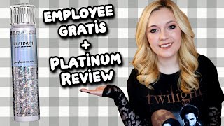 New Fragrance Review PLATINUM 🪩  Employee Gratis Haul [upl. by Lenee199]