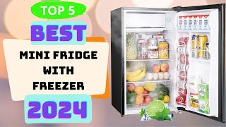 5 Best Mini Fridge with Freezer 2024 [upl. by Evers]