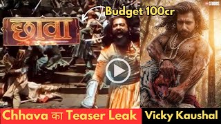 Chaava Teaser  Vicky Kaushal  Chaava As Sambhaji Maharaj As Vicky Kaushal [upl. by Compte]