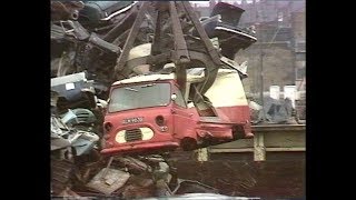 British binmen  Collecting Rubbish  Dustbin Lorry  The Protectors  1972 [upl. by Nwahsram676]