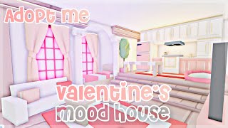 Valentines Mood House  House build  Minami Oroi Adopt me [upl. by Archangel]