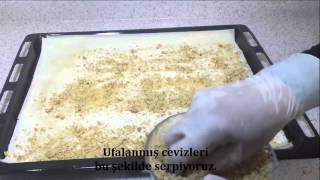 Hazır yufkadan baklava tarifi [upl. by Missi]