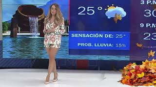 Gaby Lozoya clima 26 de septiembre 2024 HD [upl. by Goodden]