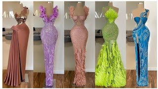 Luxurious evening dresses wedding reception gowns glam and classy eveningdress weddingdress [upl. by Konstantin]