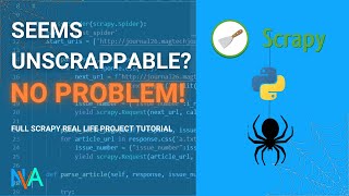 Coding Difficult Web Crawler with Scrapy in Python  Full Web Scraping Tutorial [upl. by Jair]