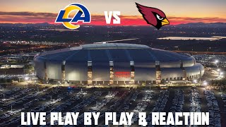 Rams vs Cardinals Live Play by Play amp Reaction [upl. by Andrel]