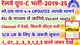 RRC GROUP D BIG UPDATEimp Rti का reply आयाVacant seats देखो कितना 🤔 [upl. by Ahsinahs]