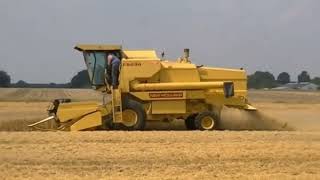 new holland clayson 8070 combine harvester [upl. by Ylecic]